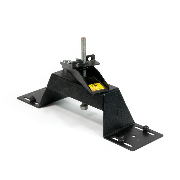 Spare tire mount for roof rack outlet