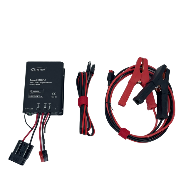 10 AMP Charge Controller Bundle for 130 WATT BUGOUT