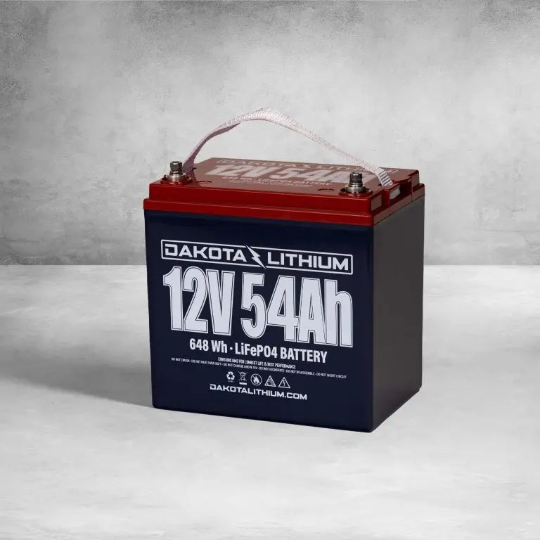 DAKOTA LITHIUM 12V 54AH DEEP CYCLE LIFEPO4 BATTERY