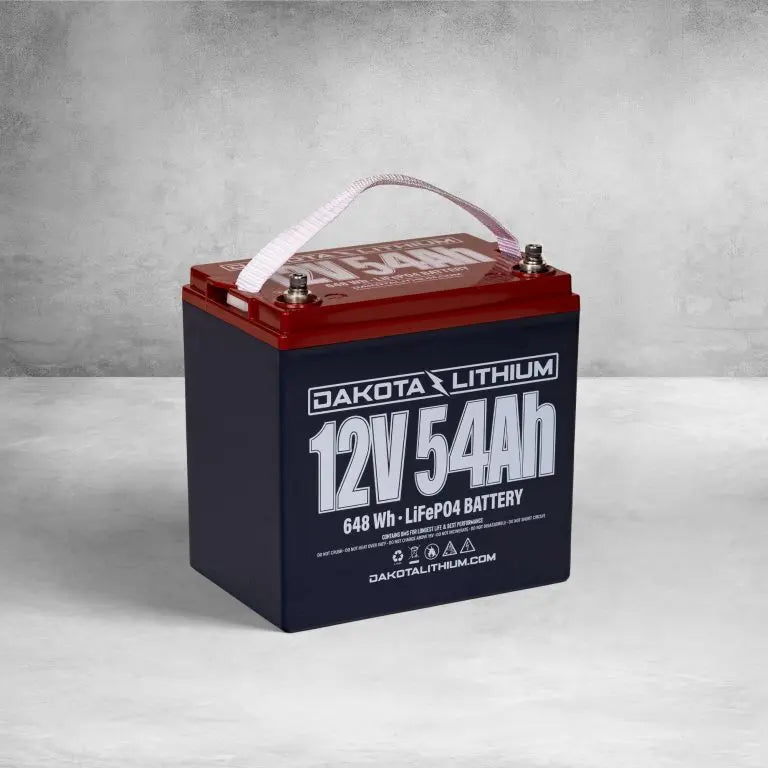 DAKOTA LITHIUM 12V 54AH DEEP CYCLE LIFEPO4 BATTERY