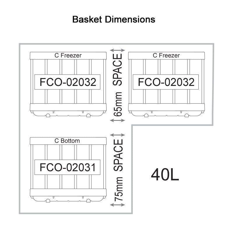 40L Legacy Smart QC Fridge/Freezer