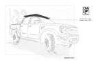 Ford Ranger Double Cab K9 Roof Rack Kit