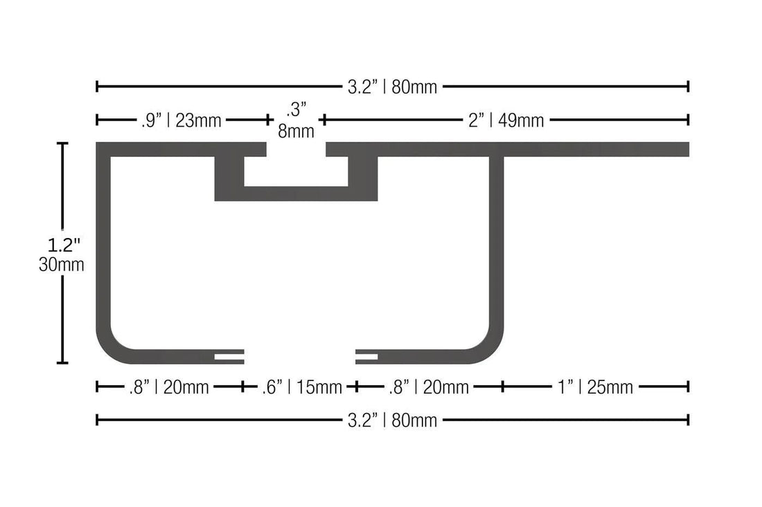 Additional K9 Gutter Mount Load Bar Assemblies (1 Load Bar & 2 Legs)