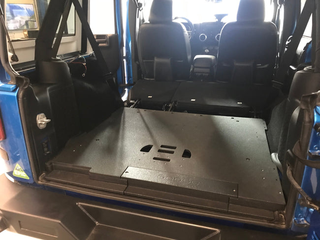 Jeep Wrangler 2007-2018 JKU 4 Door - Rear Plate System