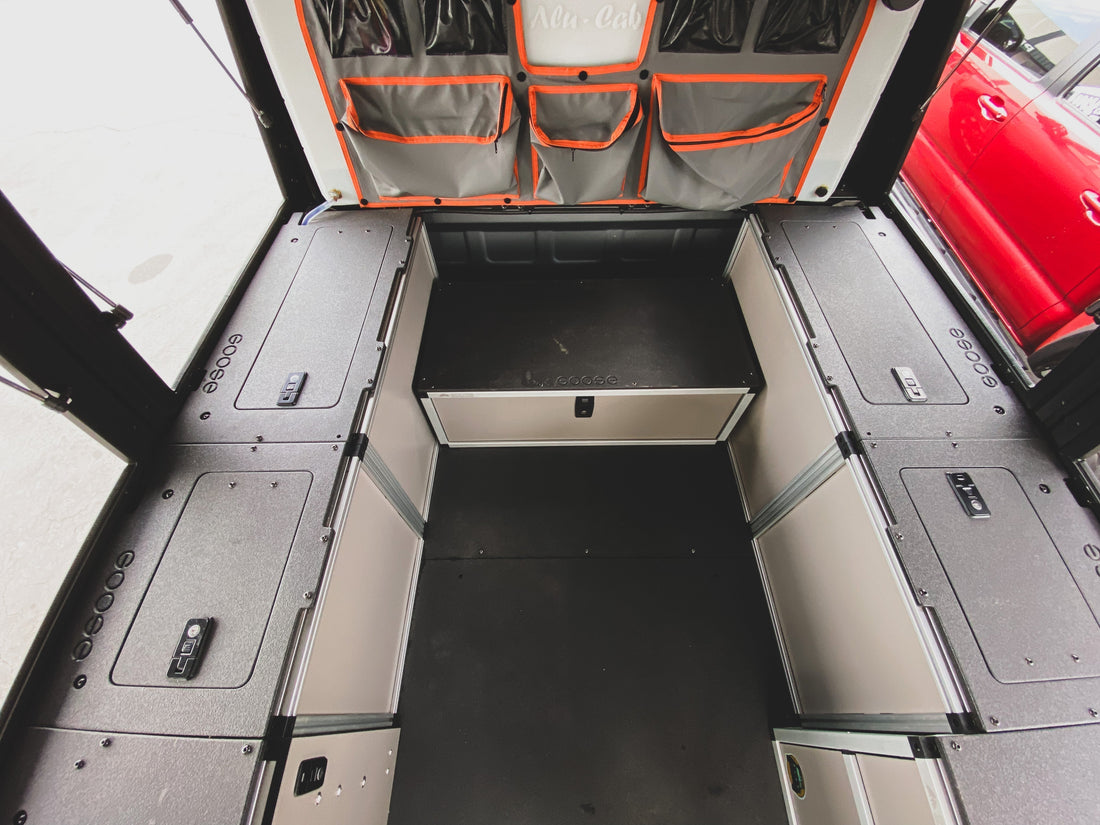 Alu-Cab Alu-Cabin Toyota Tundra 2022-Present 3rd Gen. - Front Utility Module - 6'5" Bed