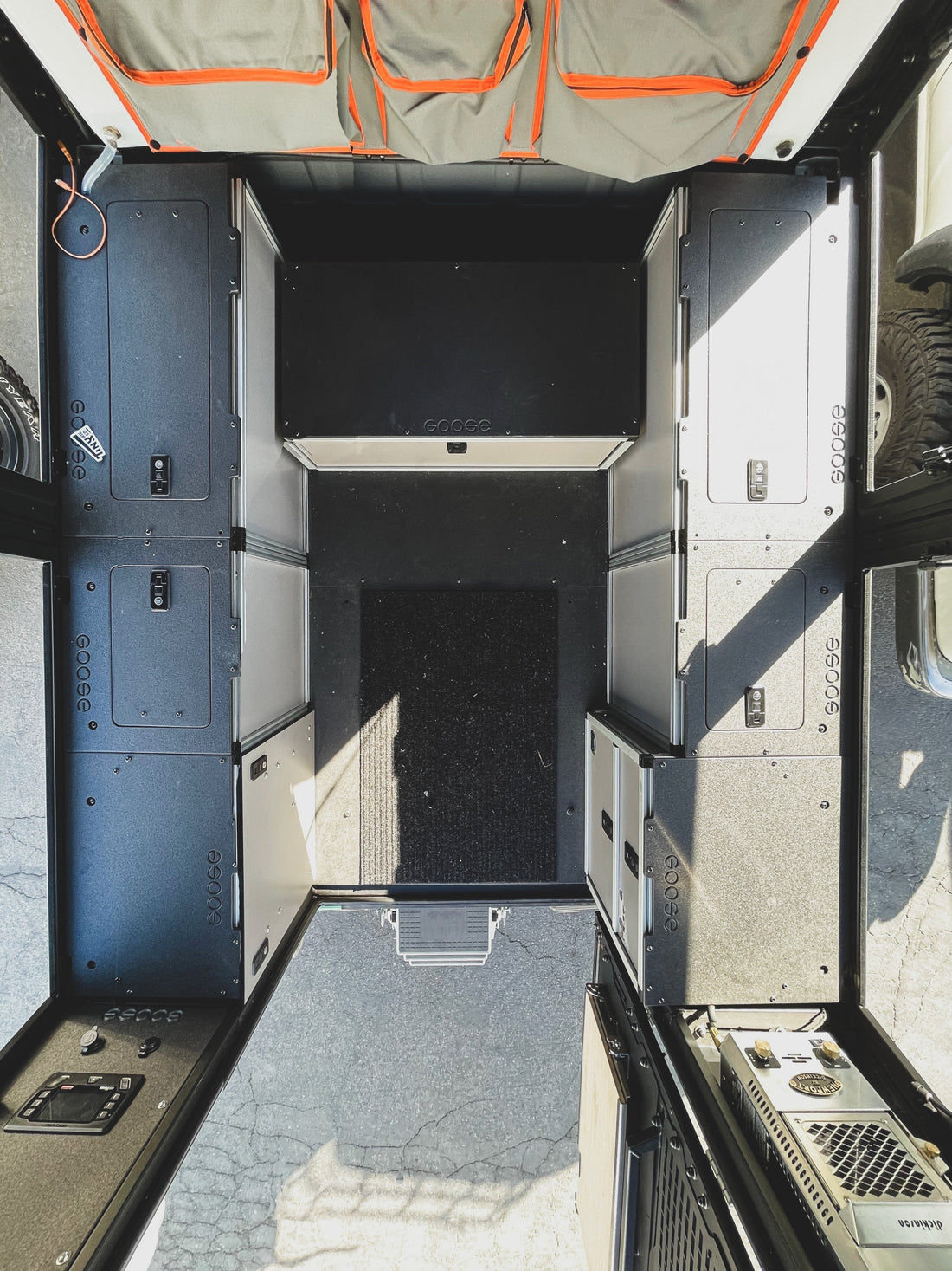 Alu-Cab Alu-Cabin Canopy Camper - Chevrolet Silverado 1500 / GMC Sierra 1500 2019-Present 4th Gen. - Rear Double Drawer Module