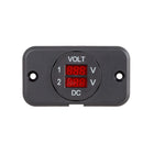 29mm Panel Mount Dual Volt Meter (9-48Vdc)