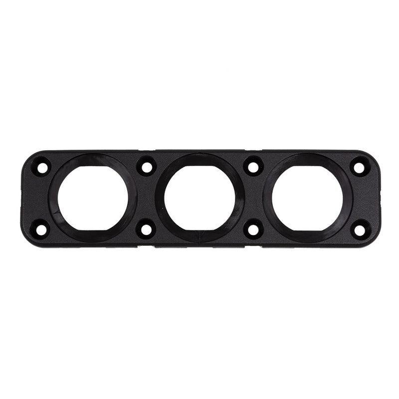 29mm Triple Flush Mount Plate