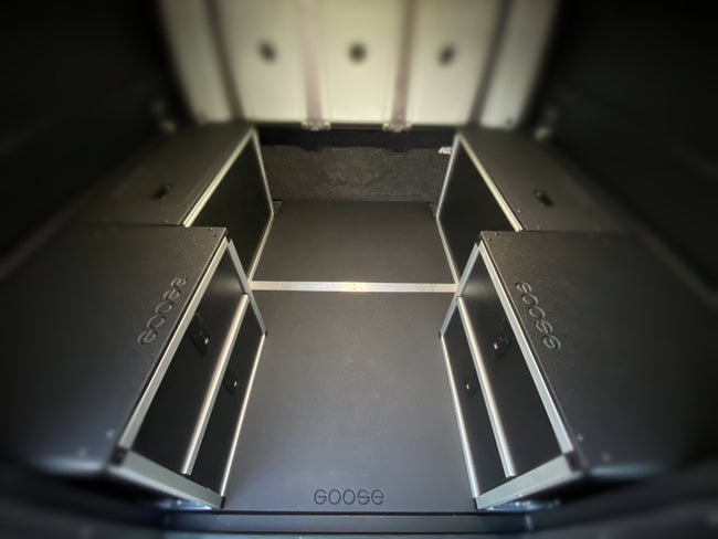 Alu-Cab Canopy Camper V2 - Chevy Colorado/GMC Canyon 2015-Present 2nd Gen. - Bed Plate System - 5' Bed