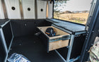 Alu-Cab Canopy Camper V2 - Ford Ranger 2019-Present 4th Gen. - Rear Double Drawer Module - 5' Bed