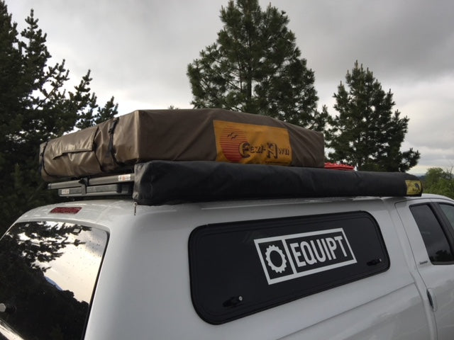 Camper Shell Roof Rack - Utility (flat)