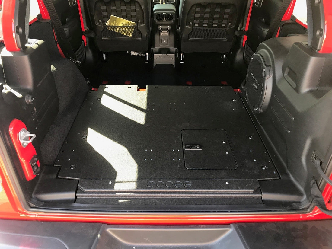Jeep Wrangler 2018-Present JLU 4 Door - Rear Plate System