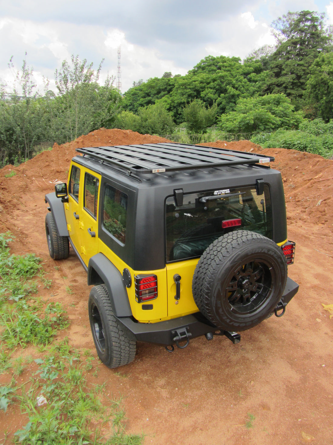 K9 Roof Rack Rail Set