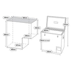 125L Legacy Smart Fridge/Freezer