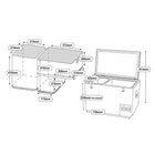 60L Legacy Fridge/Freezer