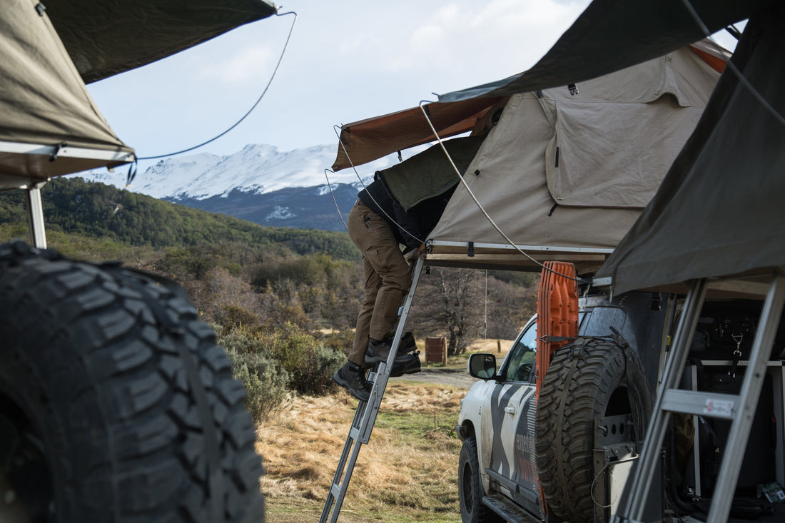 Roof Top Tent Ladder