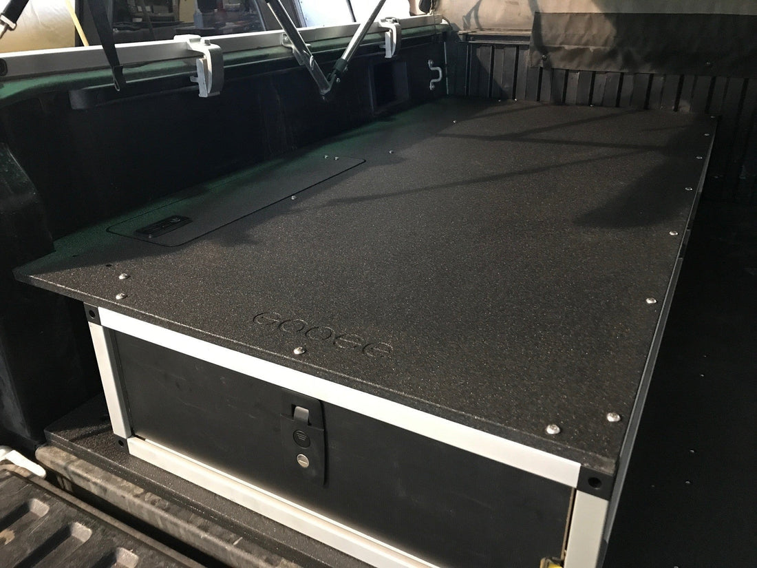 Toyota Tacoma 2005-Present 2nd and 3rd Gen. - Truck Bed Single Drawer Module - Top Plates