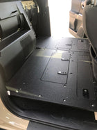 Toyota Tacoma 2005-Present 2nd and 3rd Gen. Double Cab - Second Row Seat Delete Plate System keeping Factory Back Wall