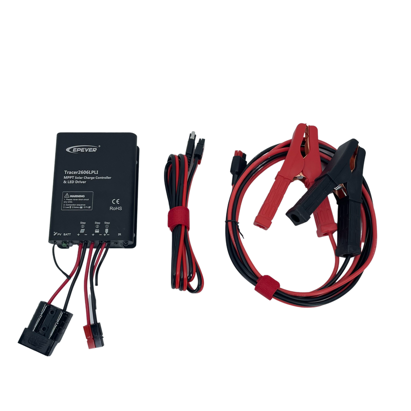 10 AMP Charge Controller Bundle for 130 WATT BUGOUT